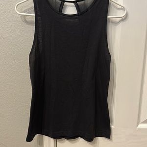 Nike tank top black, size S, worn twice.